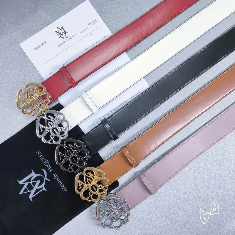 McQueen belt 38mmX80-125cm lb071802